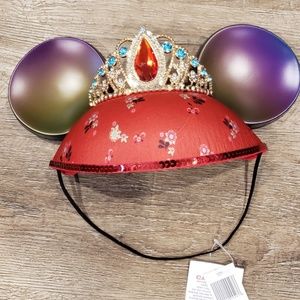 NWT Disney Elena of Avalor Mouse Ears w/Tiara
